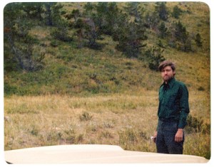Ted Kaczynski, early 1970s, in Montana.